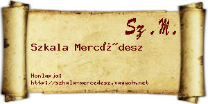 Szkala Mercédesz névjegykártya